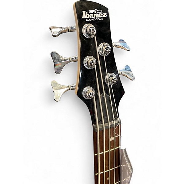 Used Ibanez GSR105EX 5 String Black Electric Bass Guitar