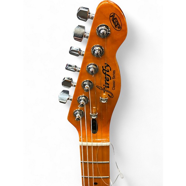 Used Firefly MADCAT Tiger Eye Solid Body Electric Guitar