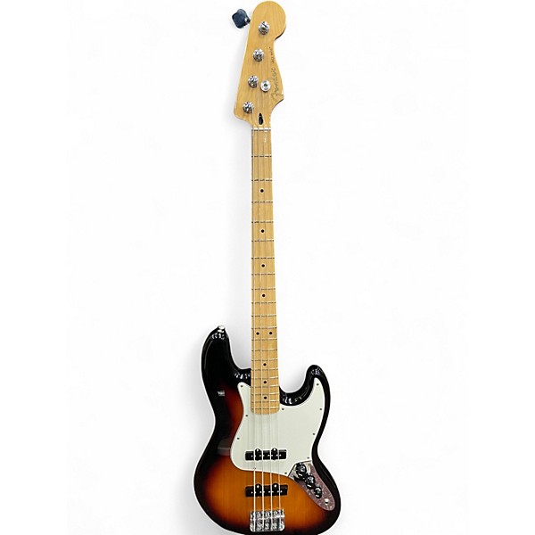 Used Fender Player Jazz Bass 2 Color Sunburst Electric Bass Guitar