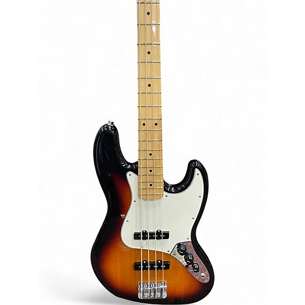 Used Fender Player Jazz Bass 2 Color Sunburst Electric Bass Guitar