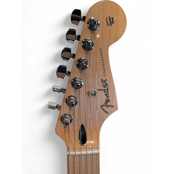 Used Fender Player Stratocaster Green Solid Body Electric Guitar