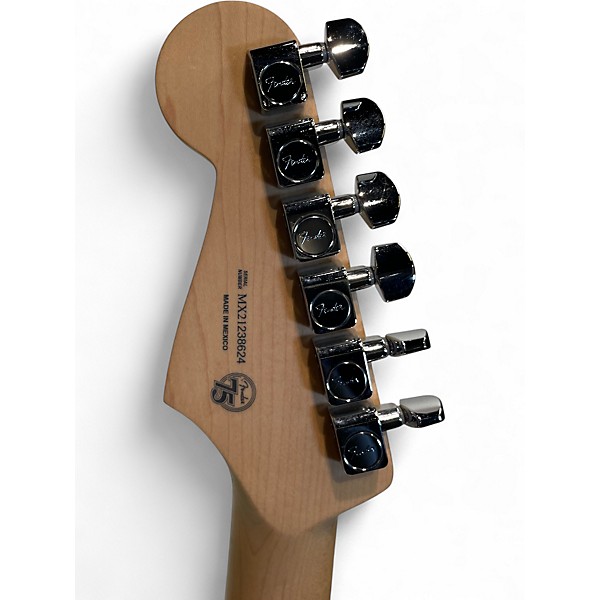 Used Fender Player Stratocaster Green Solid Body Electric Guitar