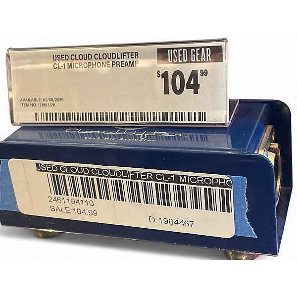 Used Cloud Cloudlifter CL-1 Microphone Preamp