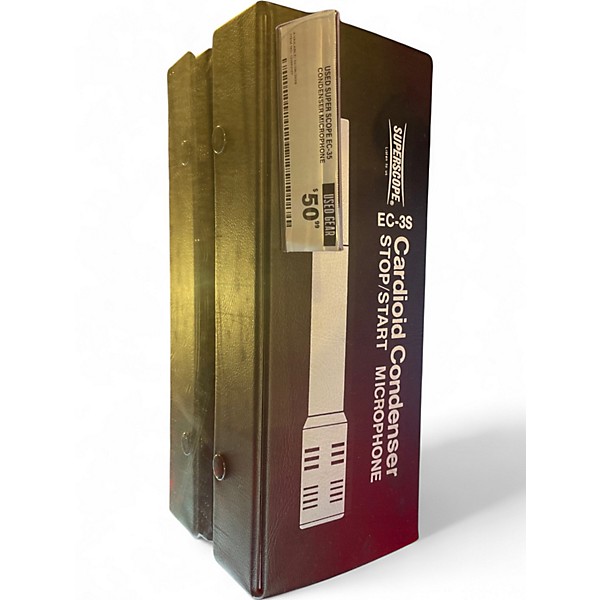 Used Super Scope EC-35 Condenser Microphone