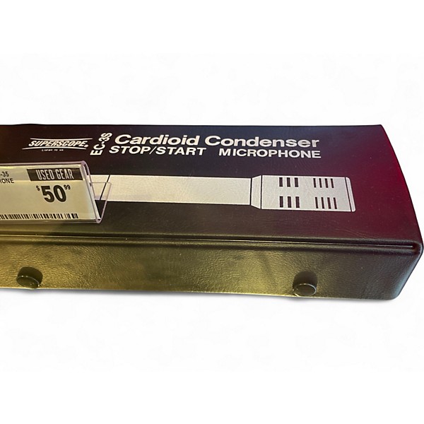 Used Super Scope EC-35 Condenser Microphone