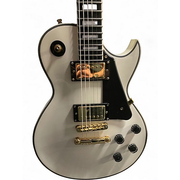 Used Harley Benton SC-500 White Solid Body Electric Guitar