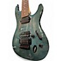 Used Ibanez S7420FM S Series Twilight Blue Teal Solid Body Electric Guitar