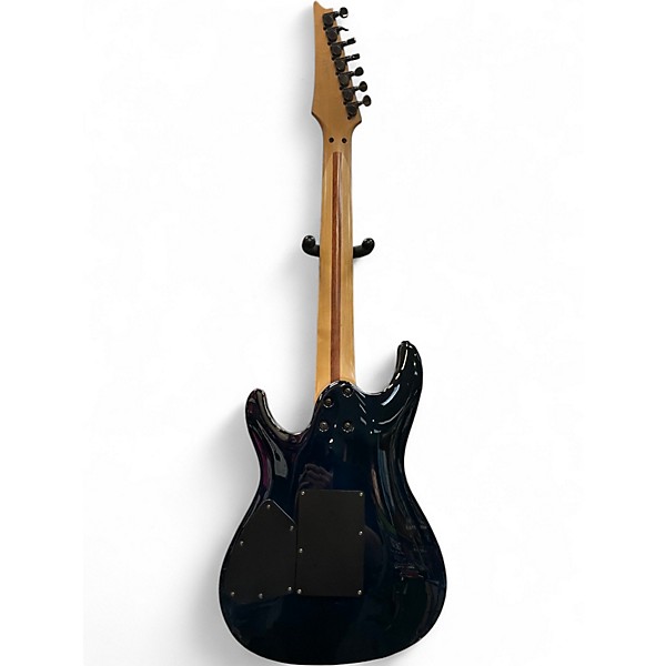 Used Ibanez S7420FM S Series Twilight Blue Teal Solid Body Electric Guitar