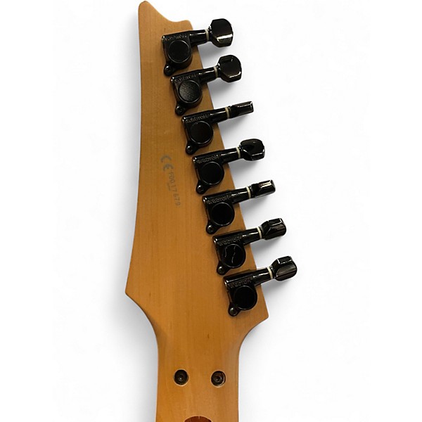 Used Ibanez S7420FM S Series Twilight Blue Teal Solid Body Electric Guitar