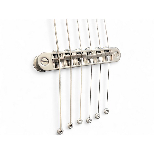 Used Schecter Guitar Research C1 Platinum See-Thru Black Satin Solid Body Electric Guitar