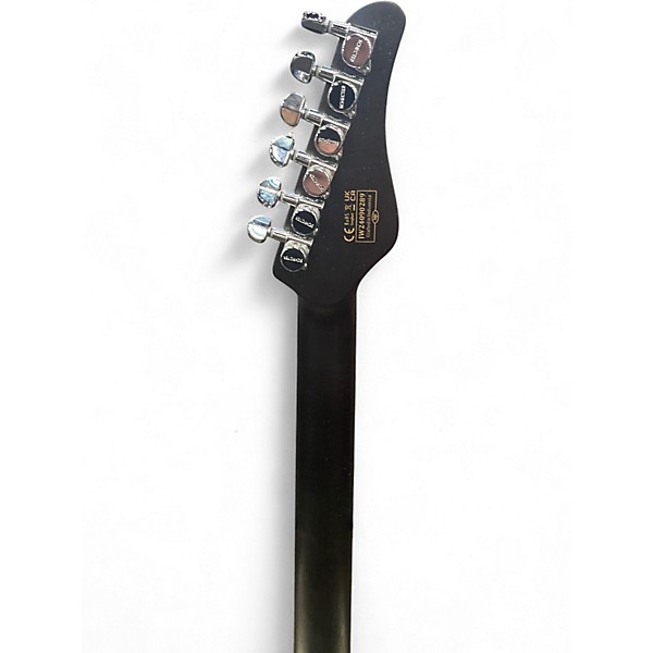 Used Schecter Guitar Research MV6 LH Classic White Solid Body Electric Guitar