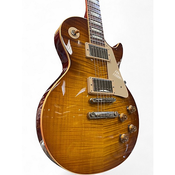 Used Gibson Custom Shop 1959 R9 Wildwood Reissue Les Paul Lemonburst Solid Body Electric Guitar