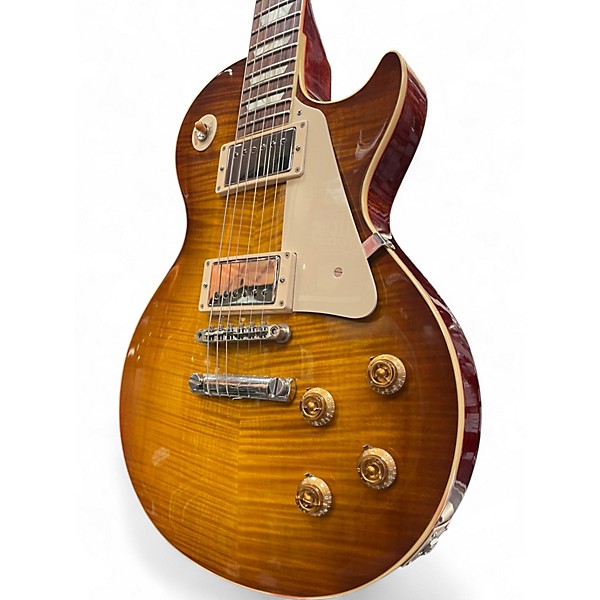 Used Gibson Custom Shop 1959 R9 Wildwood Reissue Les Paul Lemonburst Solid Body Electric Guitar