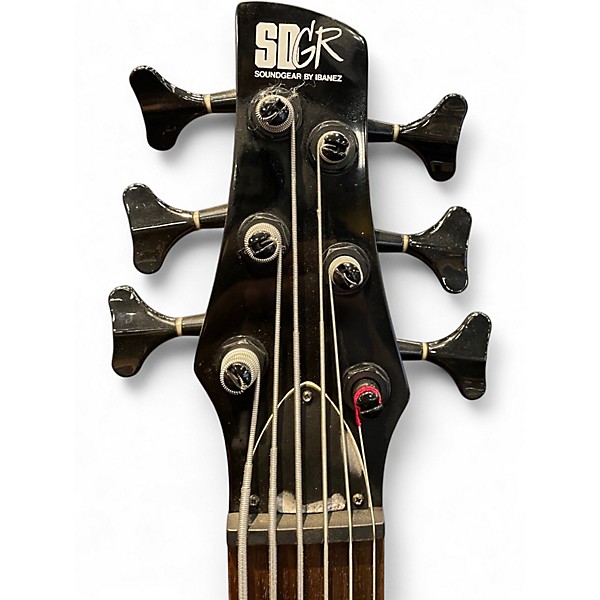 Used Ibanez SR406 Brown Electric Bass Guitar