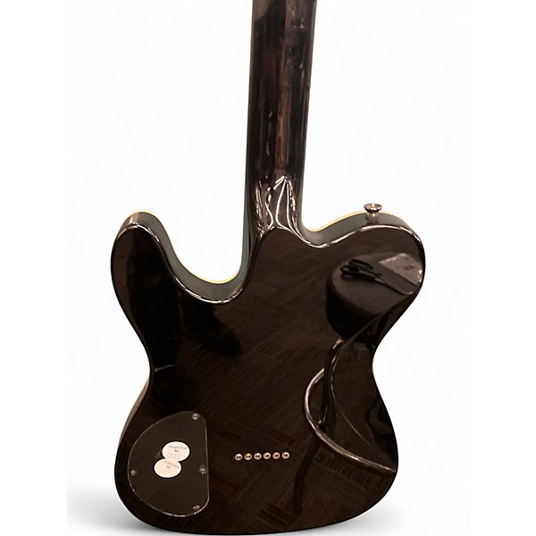 Used Fender Special Edition Custom Telecaster FMT HH Black Cherry Burst Solid Body Electric Guitar