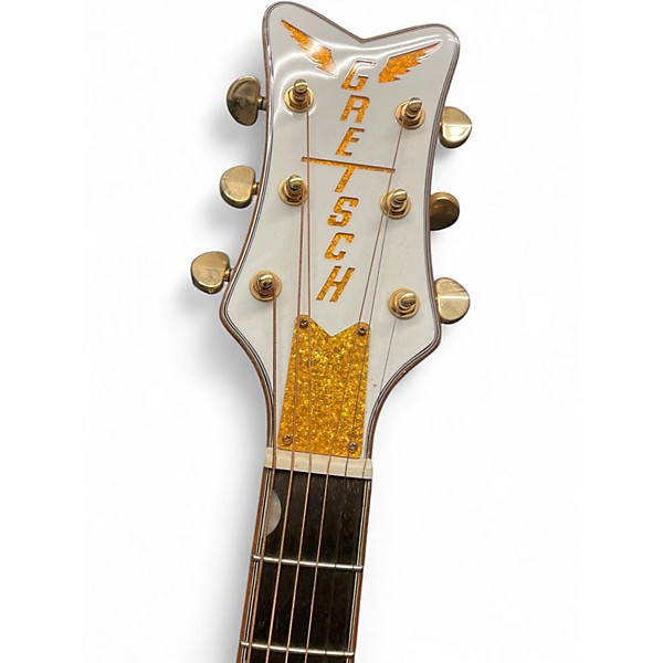 Used Gretsch Guitars G5022CWFE White Acoustic Electric Guitar