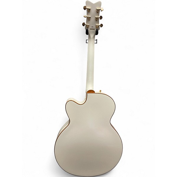 Used Gretsch Guitars G5022CWFE White Acoustic Electric Guitar