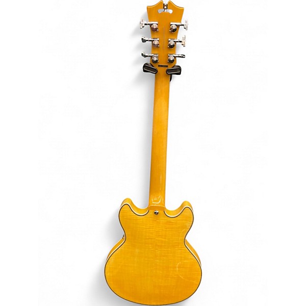 Used D'Angelico PREMIER MINI DC Natural Hollow Body Electric Guitar