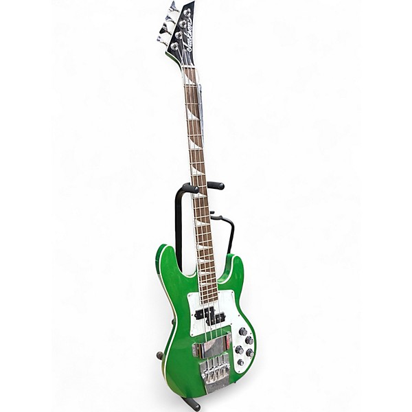 Used Jackson X Series Concert CBXNT DX IV  Absynthe Frost Electric Bass Guitar