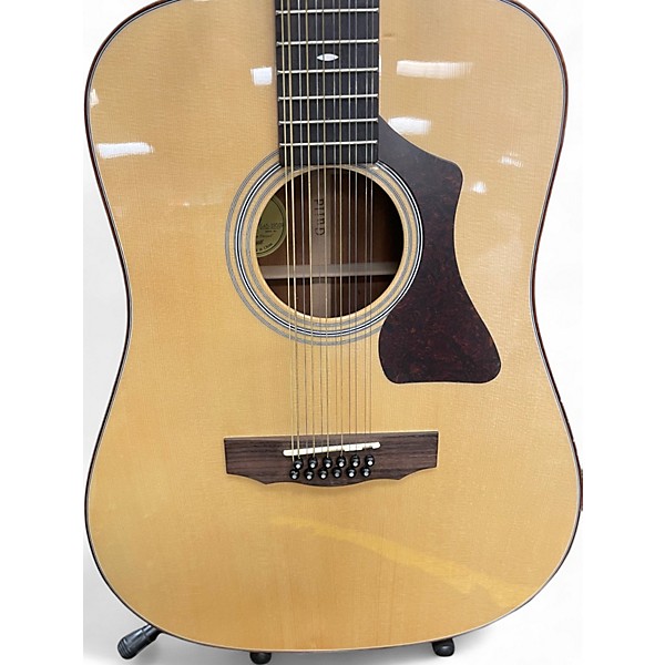 Used Guild GAD-G212 Natural 12 String Acoustic Guitar