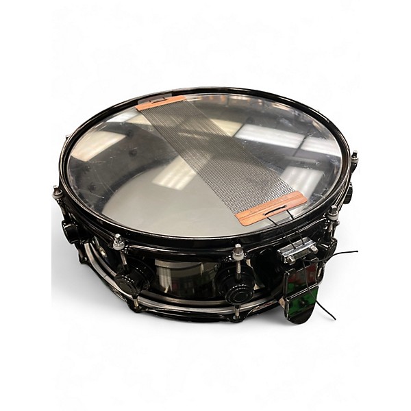 Used DW 14in 5x14 pre collector's black chrome Black Drum