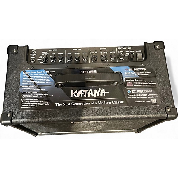 Used BOSS Katana KTN50 MKII 50W 1X12 Guitar Combo Amp