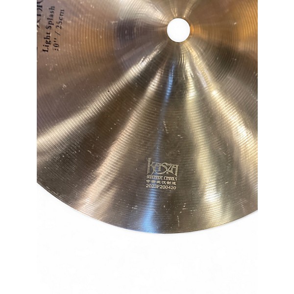 Used Kasza 10in F SERIES LIGHT SPLASH Cymbal