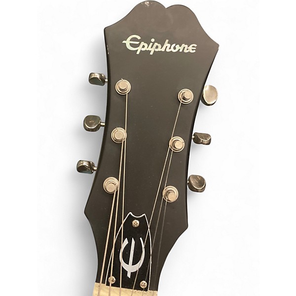 Used Epiphone Casino Worn Green Hollow Body Electric Guitar