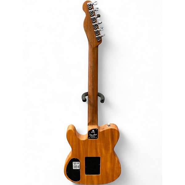 Used Fender American Acoustasonic Telecaster 2 Tone Sunburst Acoustic Electric Guitar