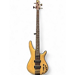 Used Ibanez SR1300 Natural Electric Bass Guitar