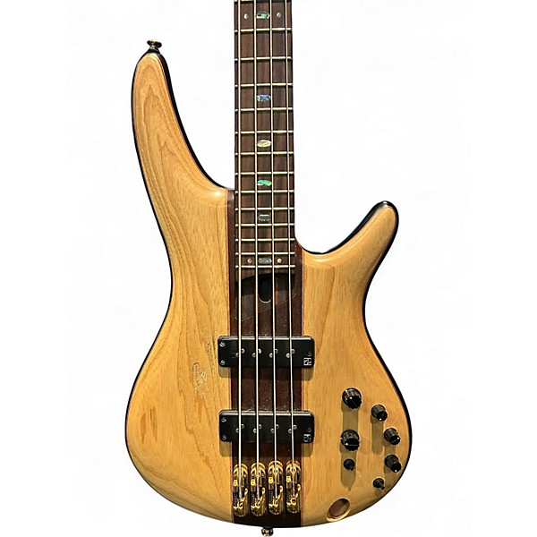 Used Ibanez SR1300 Natural Electric Bass Guitar