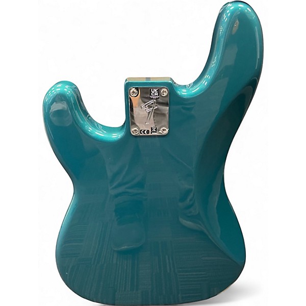 Used Fender Player Precision Bass Ocean Turquoise Electric Bass Guitar