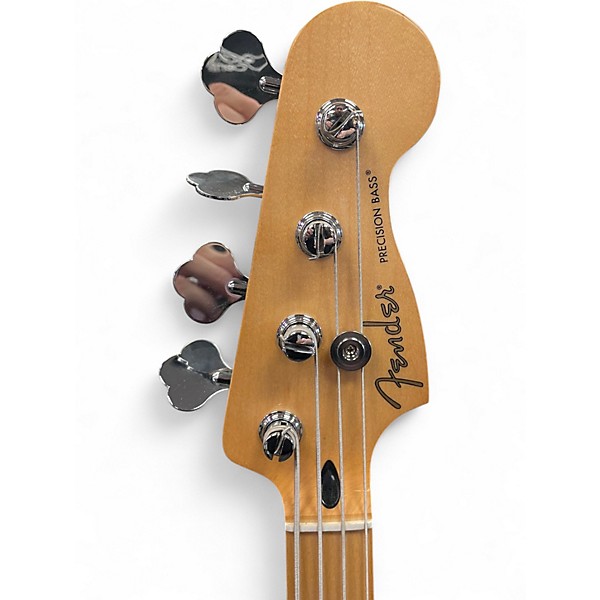 Used Fender Player Precision Bass Ocean Turquoise Electric Bass Guitar