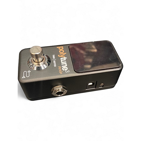 Used TC Electronic Polytune Noir Mini 3 Tuner Tuner Pedal