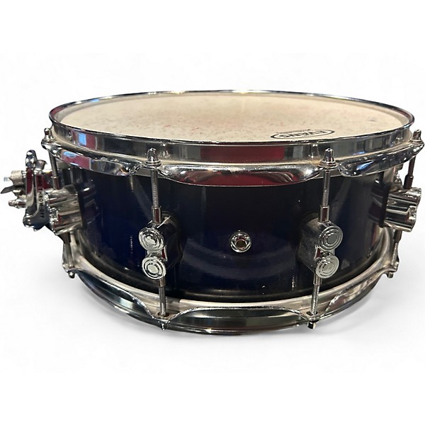 Used PDP by DW 5.5X14 Concept Maple Series Snare Blue Drum