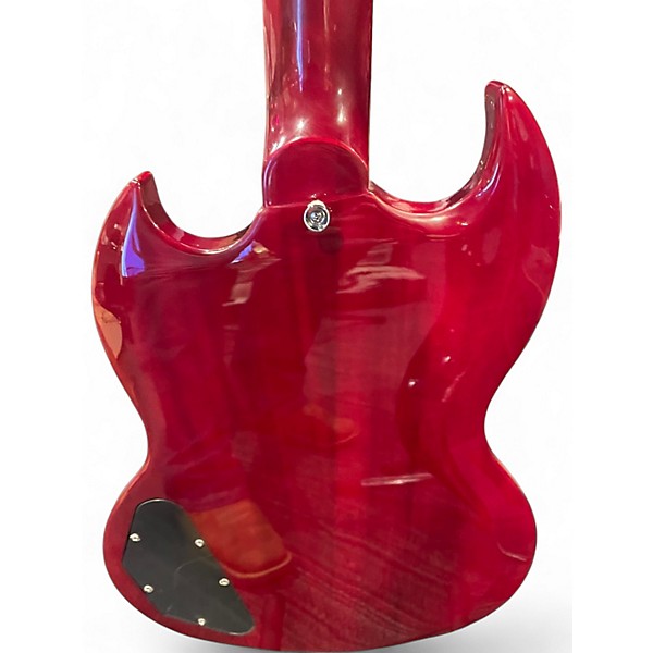 Used Vintage Vs6v Red Solid Body Electric Guitar