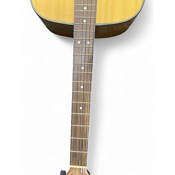 Used Fender DG-8S Natural Acoustic Guitar