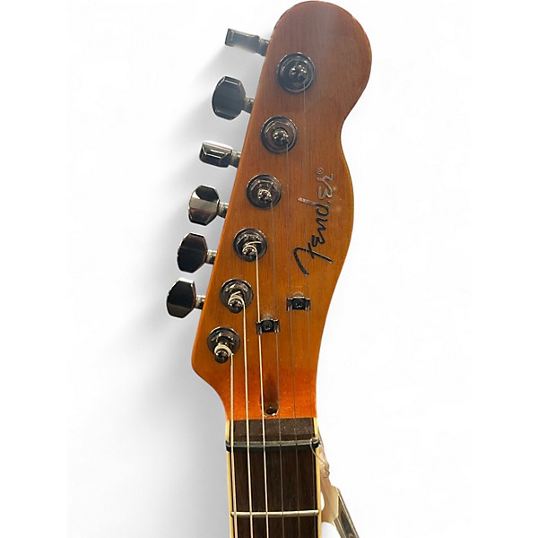 Used Fender Special Edition Custom Telecaster FMT HH Amber Solid Body Electric Guitar