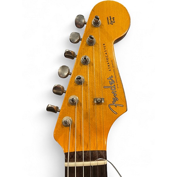 Used Fender 59 STRATOCASTER HVY RELIC 2 Tone Sunburst Solid Body Electric Guitar