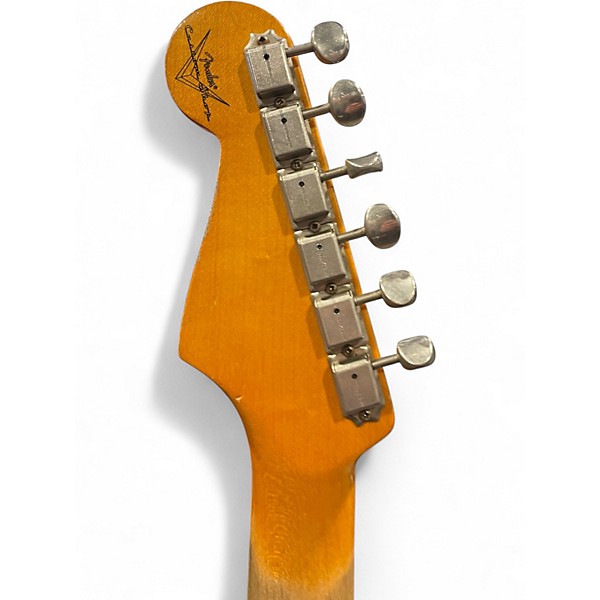 Used Fender 59 STRATOCASTER HVY RELIC 2 Tone Sunburst Solid Body Electric Guitar