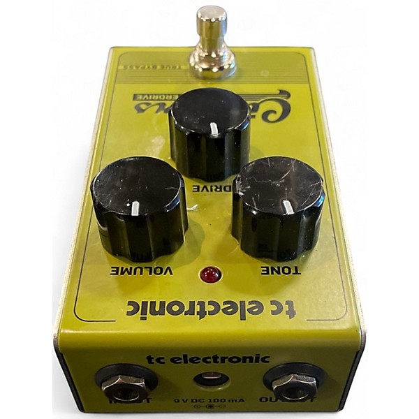 Used TC Electronic Cinders Overdrive Effect Pedal