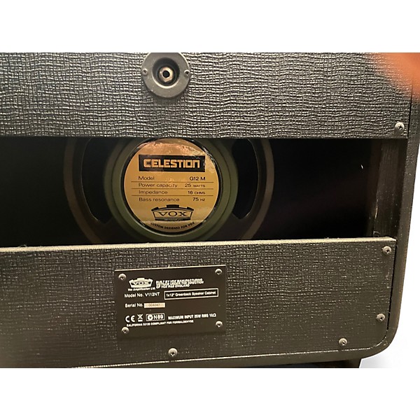 Used VOX V112HTV 1x12 Guitar Cabinet