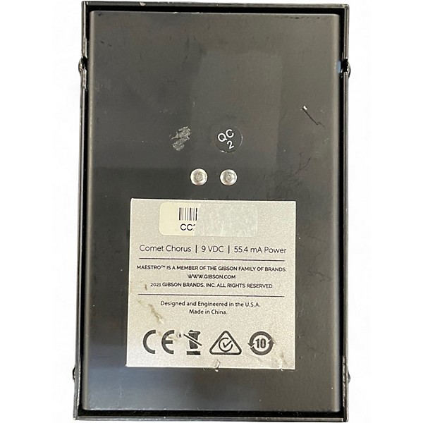 Used Maestro Comet Chorus Effect Pedal