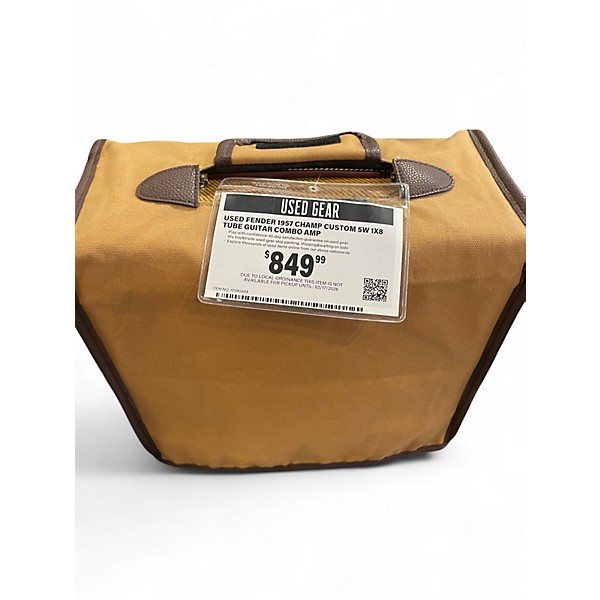 Used Fender 1957 Champ Custom 5W 1x8 Tube Guitar Combo Amp