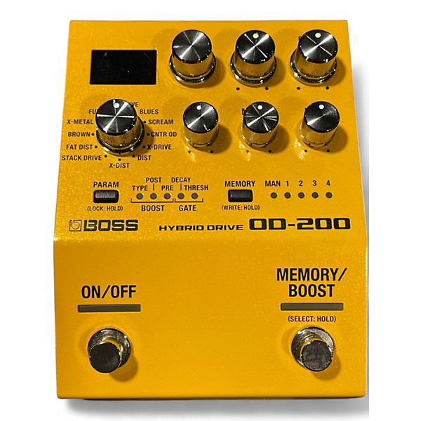 Used BOSS DD200 Digital Delay Effect Pedal