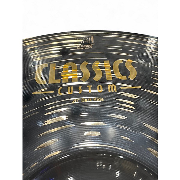 Used MEINL 20in Classics Customs Dark Ride Cymbal