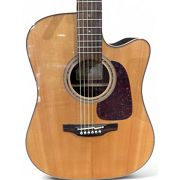 Used Takamine P5DC Natural Acoustic Electric Guitar