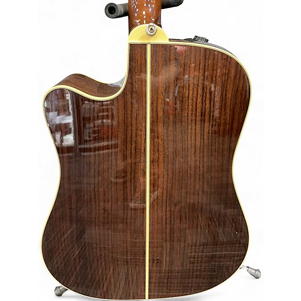 Used Takamine P5DC Natural Acoustic Electric Guitar
