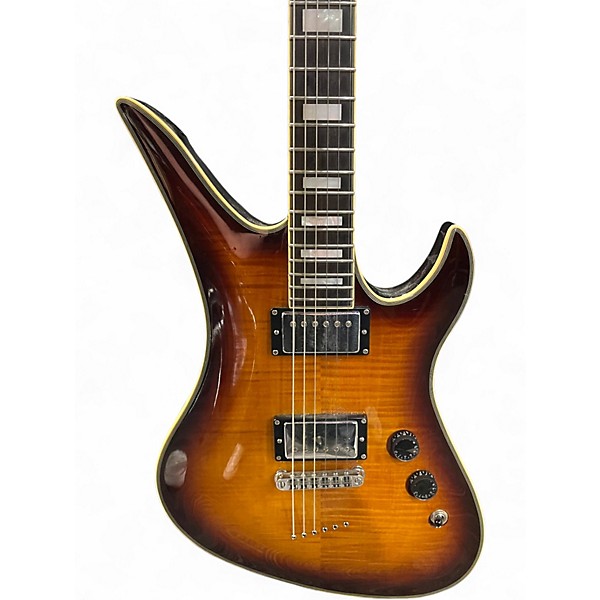 Used Schecter Guitar Research Avenger Custom HT 3 Color Sunburst Solid Body Electric Guitar