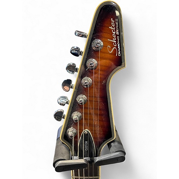 Used Schecter Guitar Research Avenger Custom HT 3 Color Sunburst Solid Body Electric Guitar